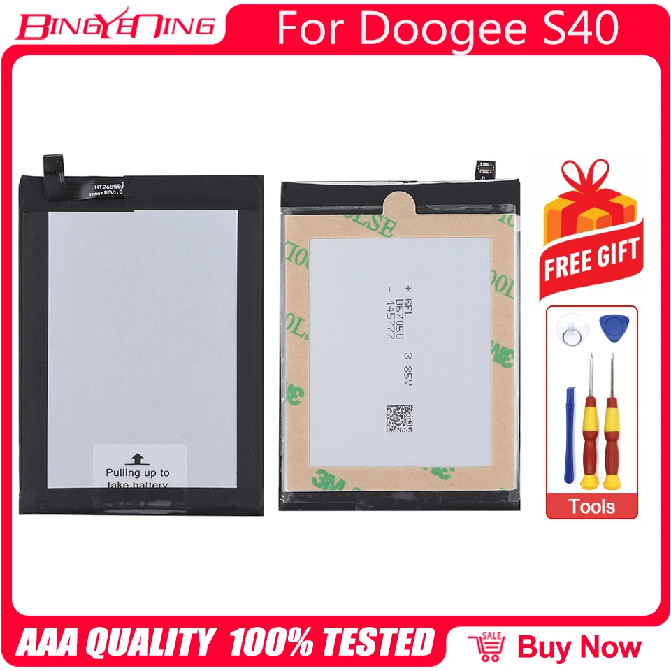 Новый оригинальный аккумулятор 4650 мАч для DOOGEE S40 Pro Lite мобильный телефон Bateria |