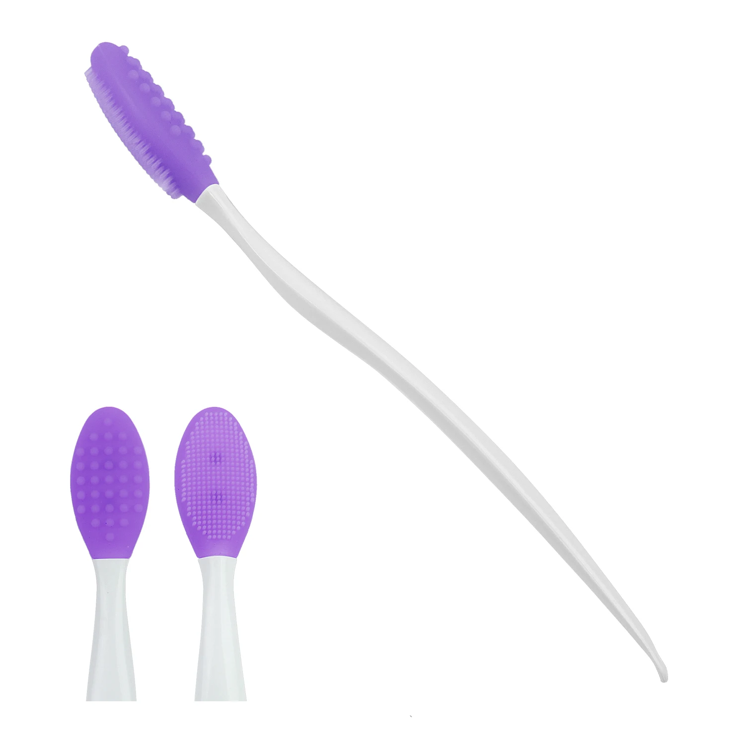 Мягкая силиконовая Очищающая щетка для лица отшелушивающий нос удаления угрей