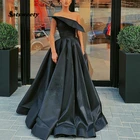 Женское вечернее платье, черное платье для выпускного вечера, 2022