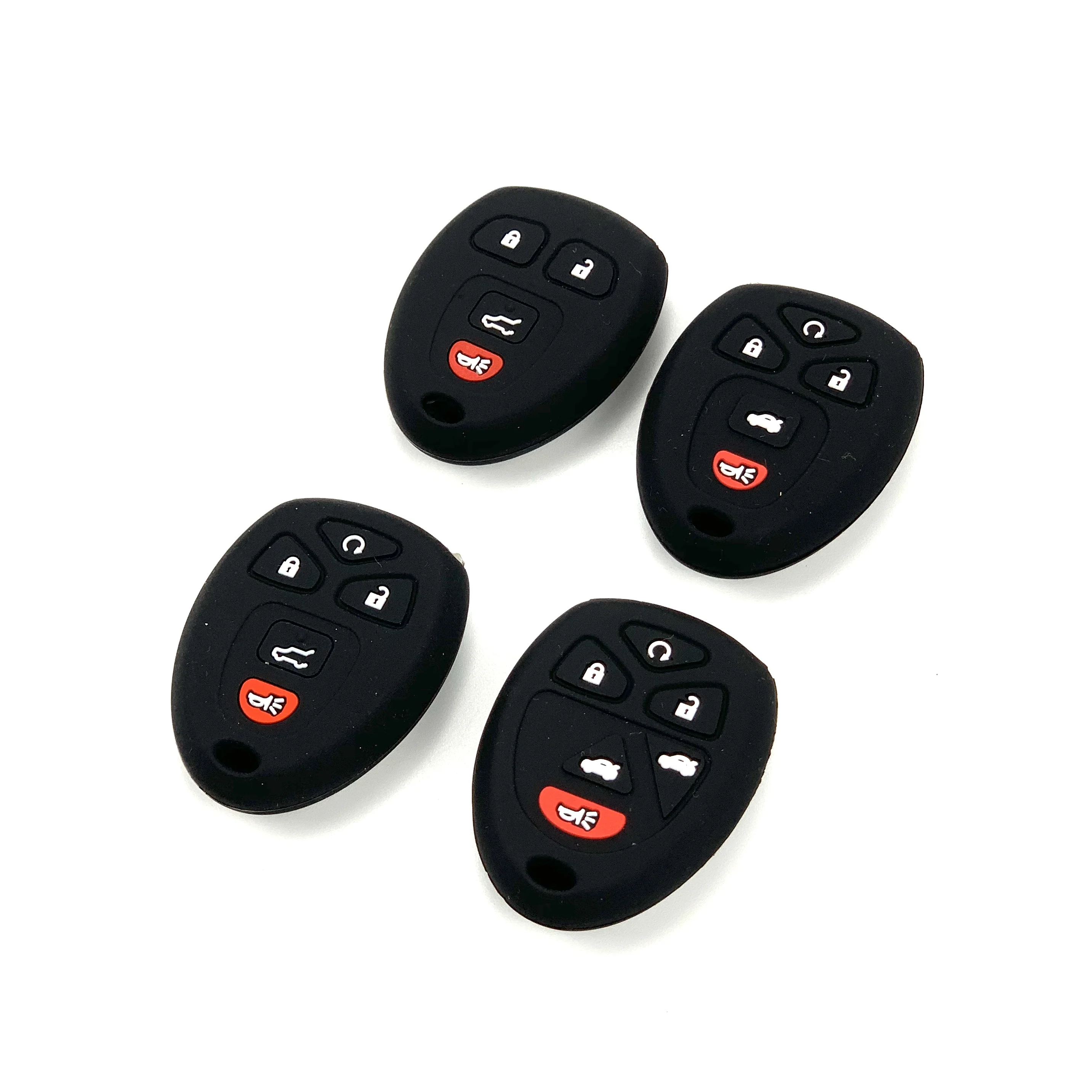 

Car Silicone Remote Key Fob Shell Cover Case For Buick GMC / Cadillac / Oldsmobile / Chevrolet / Pontiac / Saturn / Hummer