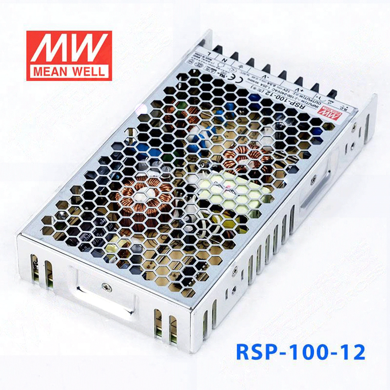 Meanwell RSP-100-12 12 В 8.5A meanwell RSP-100 в 102 Вт Один выход с PFC Функция питания | Обустройство