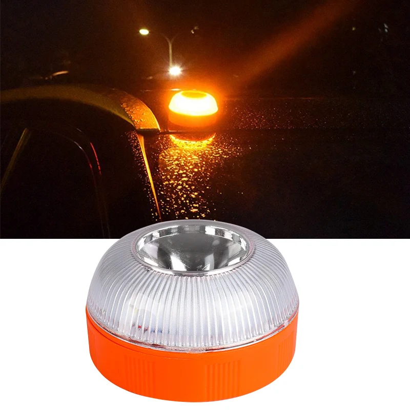 

Led Car Emergency Light V16 Flashing Safety Warning Light Signal Light Automatic Strobe Traffic Accident Warning Accessories