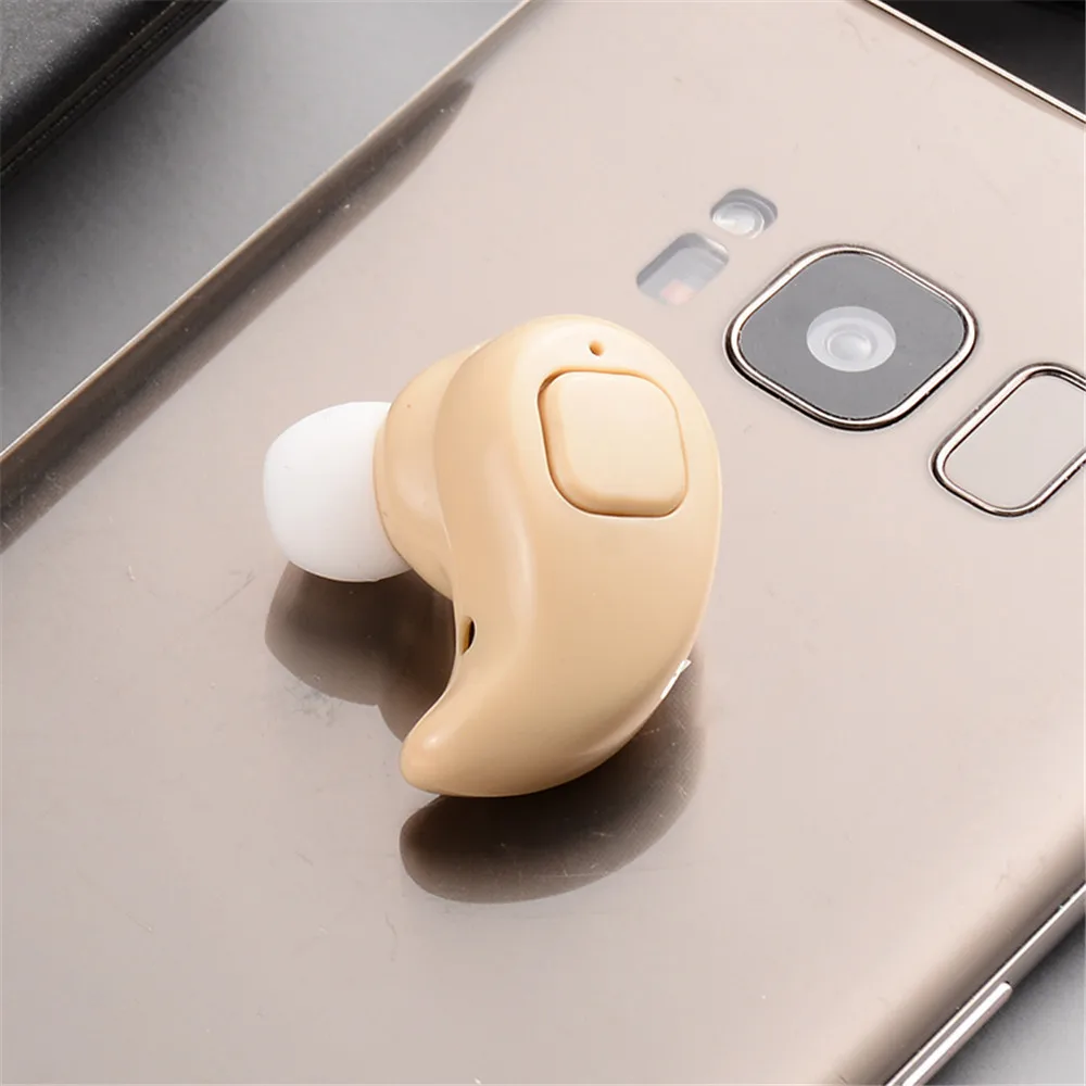 C Мини беспроводные Bluetooth наушники в ухо Спорт с микрофоном гарнитура наушники для всех телефонов для samsung huawei Xiaomi Android - Название цвета: C