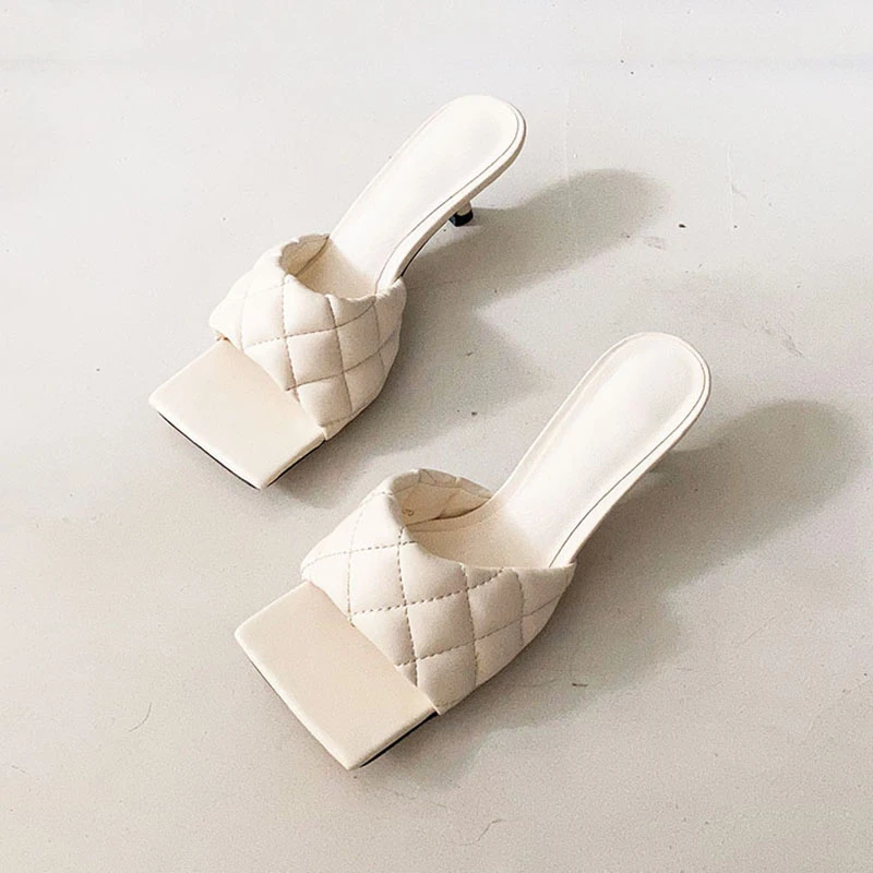 DEAT/Новинка 2020 года Сезон весна лето Босоножки из искусственной кожи с квадратным