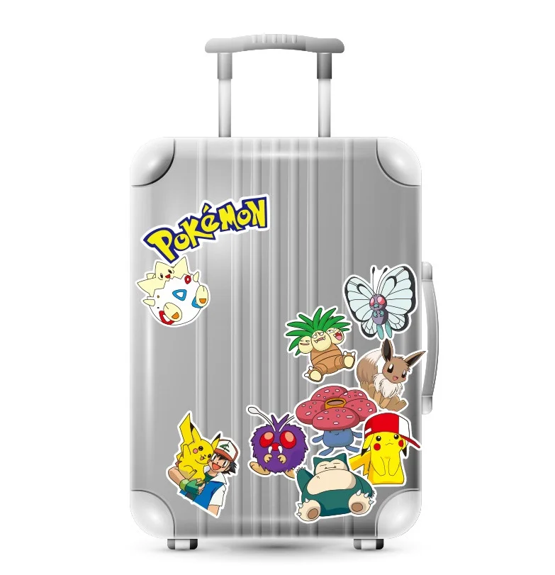 81 шт. водостойкие виниловые наклейки на тему мультфильма Pokemon Psyduck|Наклейки для