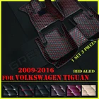 Автомобильные коврики для Volkswagen TIGUAN 2009, 2010, 2011, 2012, 2013, 2014, 2015, 2016, автомобильные накладки на ножки под заказ, автомобильный коврик