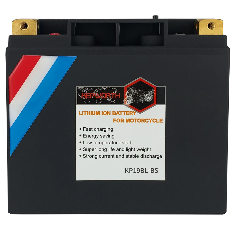KP19BL BS LiFePO4 старт мотоцикла Батарея 12V 12Ah CCA 560A литий железо мотоцикл BMS 2000 циклов