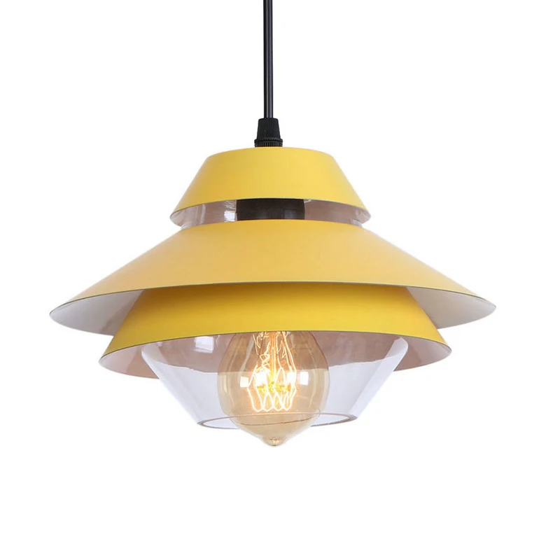 Промышленный ретро подвесной светильник в скандинавском стиле светодиодный