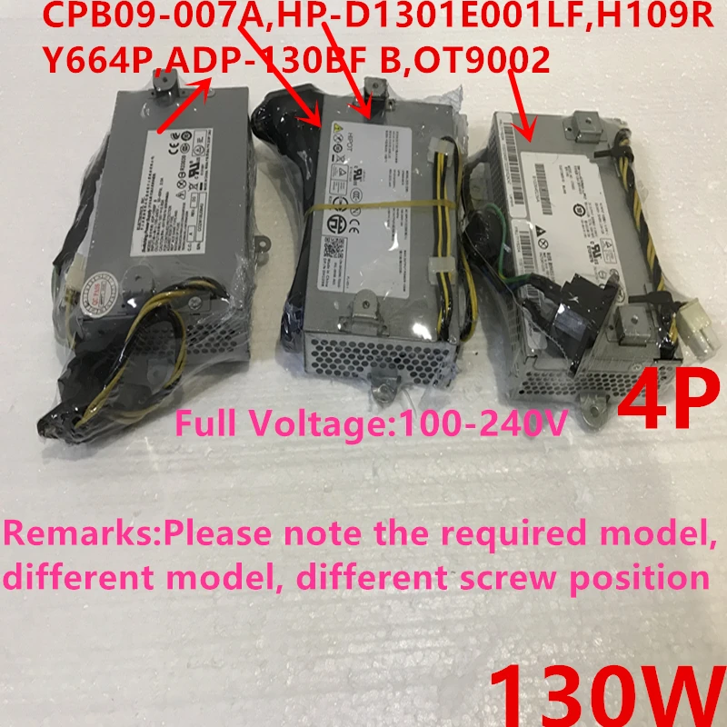 Новый оригинальный блок питания для Lenovo A7000 A7100 S300 S302 130W CPB09 007A HKF1301 3B H109R Y664P ADP 130BF B