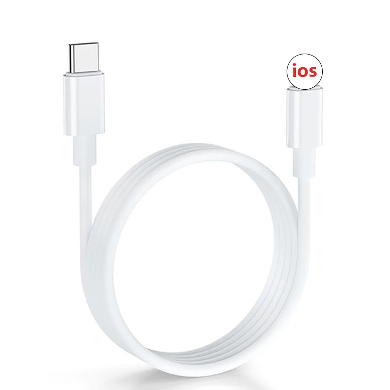 Зарядный кабель с разъемом Lightning 18 Вт 9 В/2 А Type C для iPhone 12 mini 12Pro 11 Pro Max XS iPad Pro|Кабели