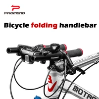 quick foldable bicycle handlebar mtb road bike folding handlebar with stem diameter converter 25 431 8mm 600mm bike accessories