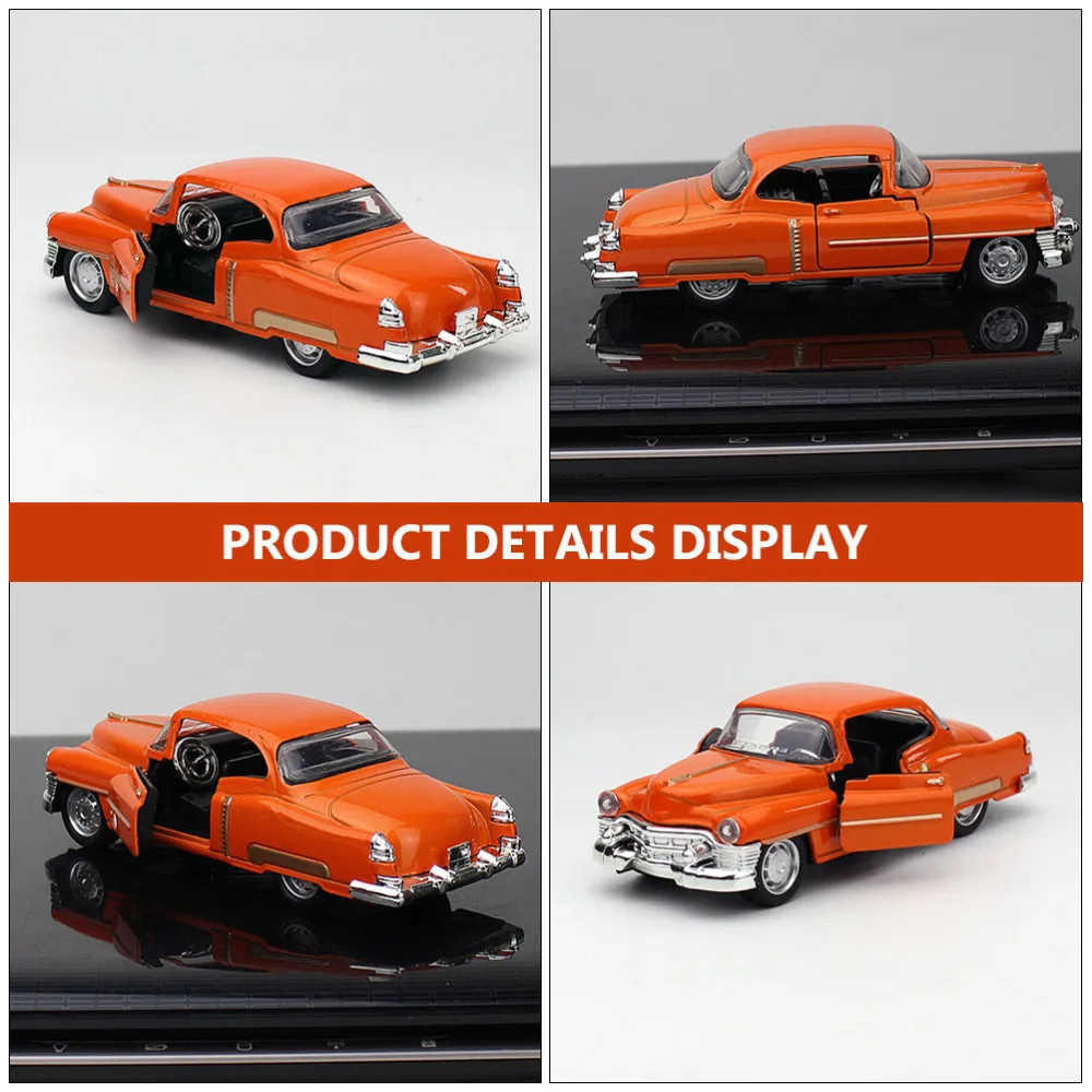 

1pc Antique Car Model Alloy Car Craft Car Model Desktop Ornament