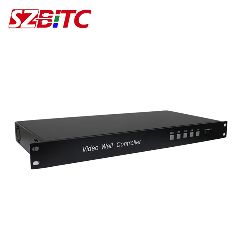 SZBITC 4 канала ТВ настенный контроль Лер 2x2 HDMI VGA USB аудио видео процессор Сращивание