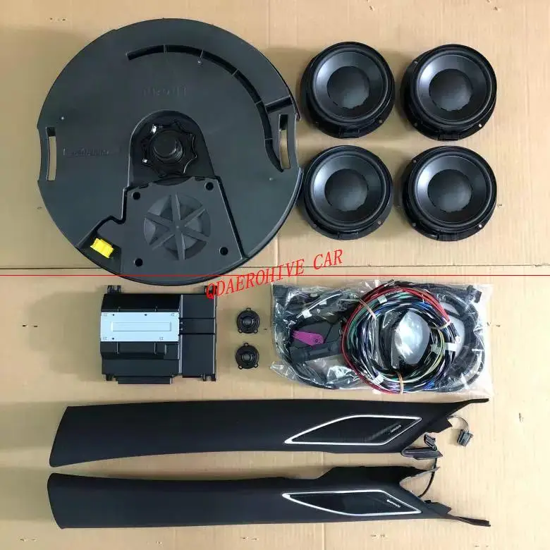 QDAROHIVE Dynaudio твитер для VW Golf 7 GTI A Колонка отделка весь набор 5Q0035456A|Многотональн. и