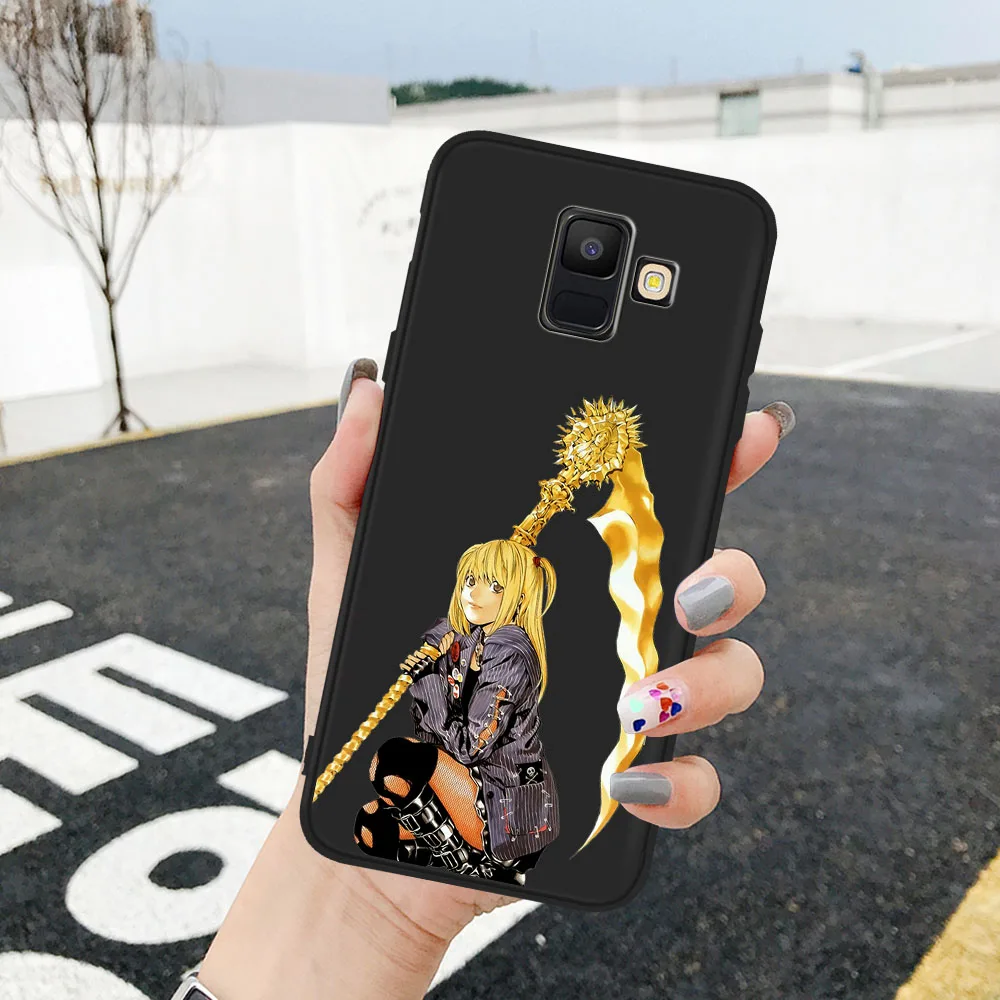 

Hot Cartoon Death Note Ryuk Anime Phone Case For Samsung A51 A71 A20 A30 A40 A50 A70 A90 A5 A6 A7 A8 A9 A10 J6 J7 J8 Plus Cover
