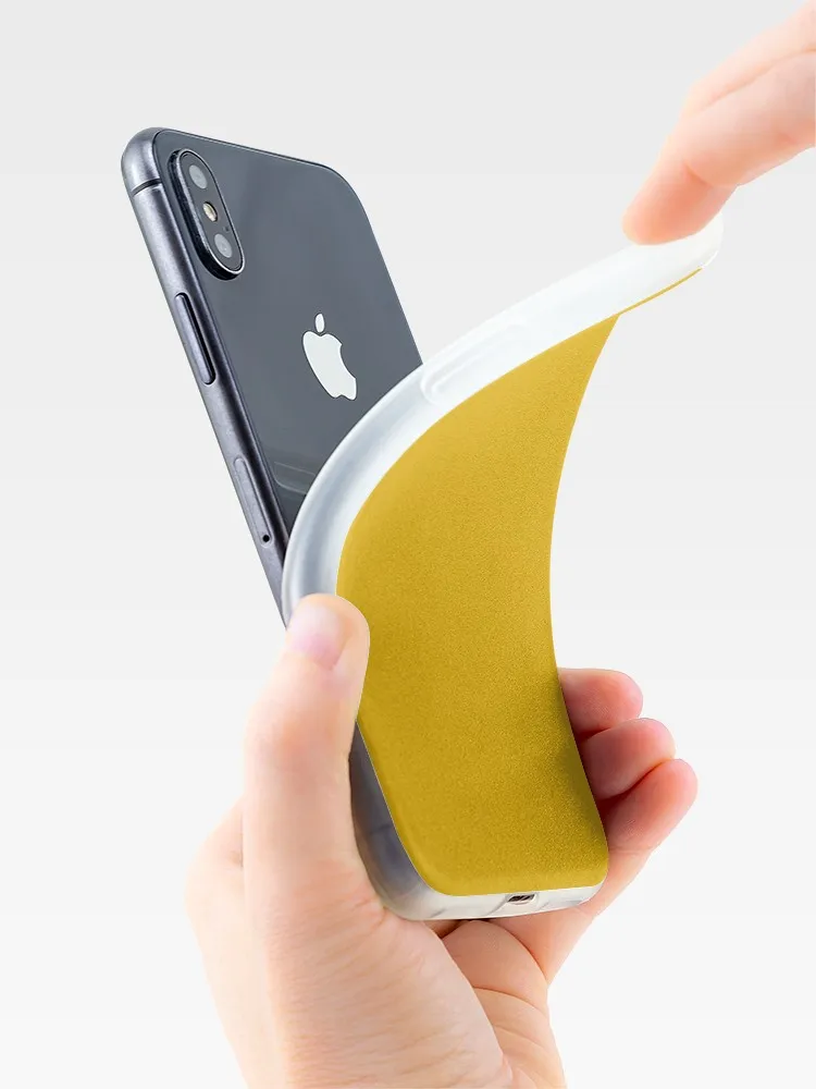 Горчично-желтый чехол для телефона для iphone X XS чехол для MAX XR для iphone 8 7 6 6S Plus Мягкий силиконовый прозрачный
