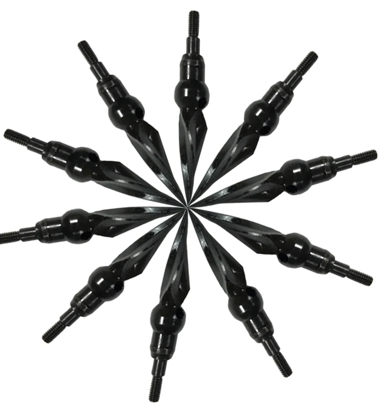 Наконечники стрелы из углеродистой стали 6 шт. наконечники стрельбы лука