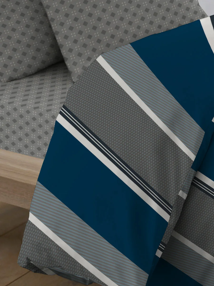 Постельное белье комплект КПБ био комфорт &quotWENGE&quot (70х70) рис. 15157 1/15161 1