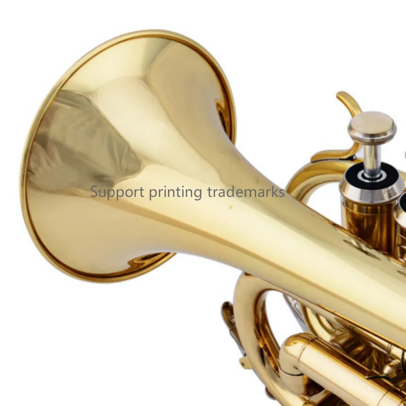 Профессиональный мини шоу Джейн Bb Труба латунный инструмент| |