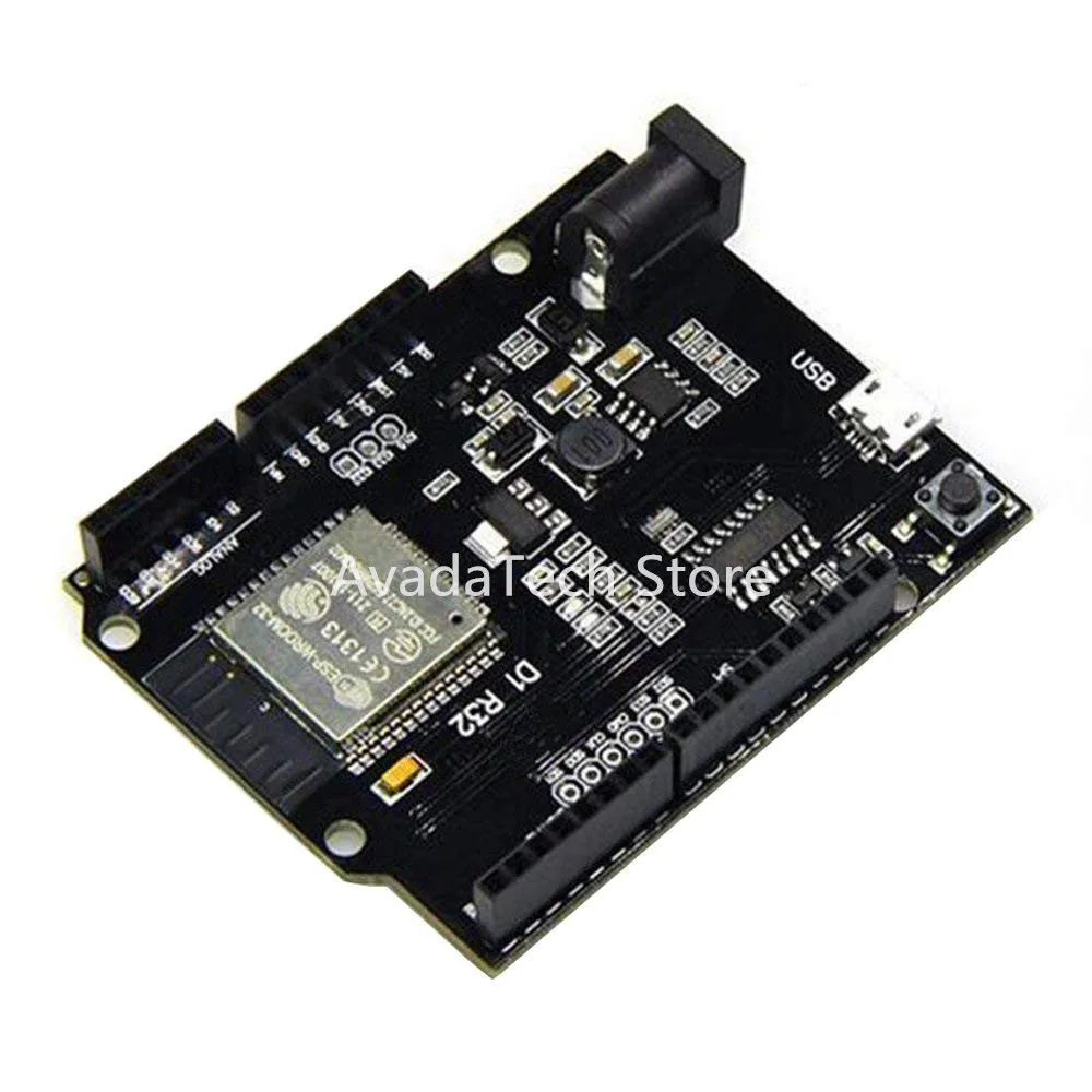 Макетная плата CH340 CH340G для Wemos D1 ESP32 WiFi Bluetooth 4MB Flash UNO R32 | Электроника