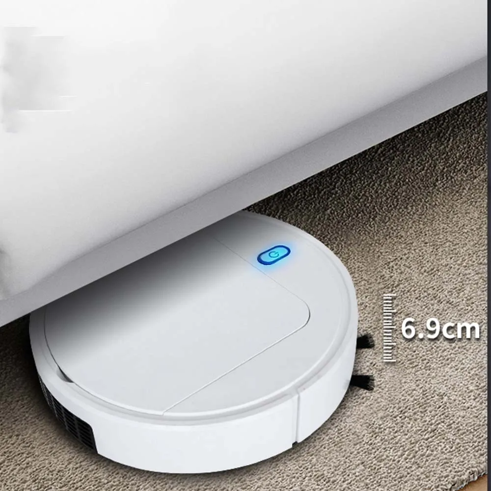 

Multifunctional Smart Sweeping Robot USB Charging Lazy Vacuum Cleaner Small Household Cleaner Sweeping Machine Wireless