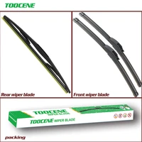 front rear wiper blades for nissan note 2006 2012 high quality window windscreen windshield car accessories