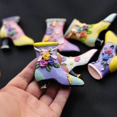 Стерео Испания высокие каблуки на магните холодильник девушка любит красочной