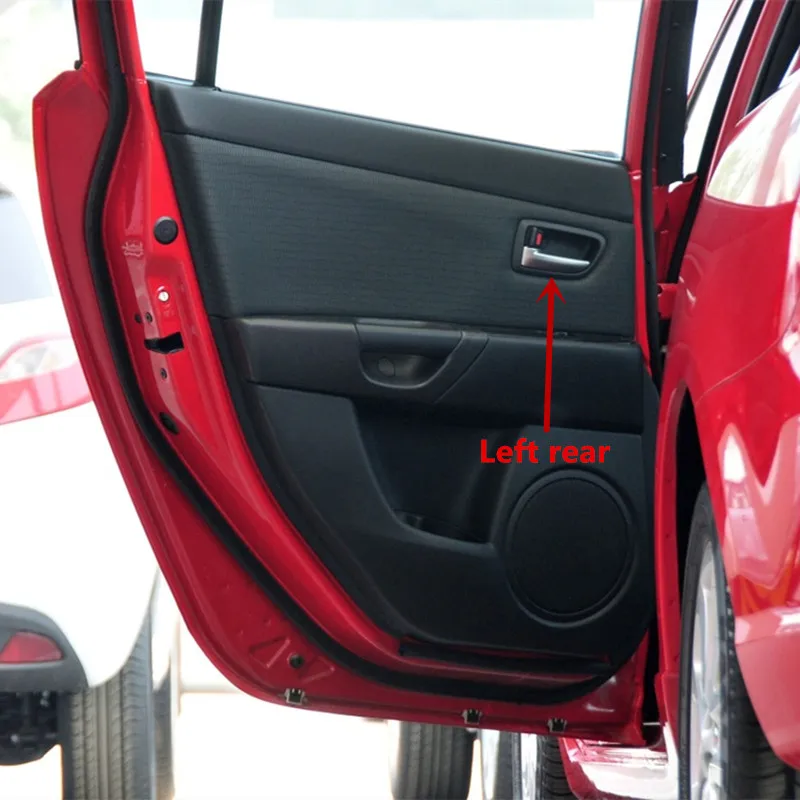 Дверные ручки внутренняя ручка Внешняя рамка дверные крышки черная рукоятка