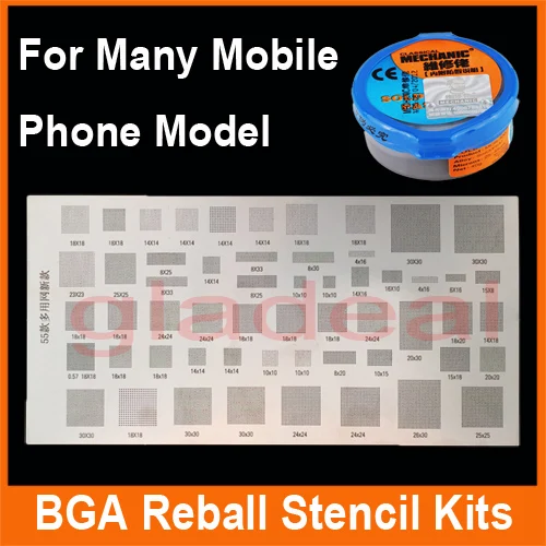 3 шт. трафареты для пайки Samsung HUAWEI Android|Сварочные флюсы| |