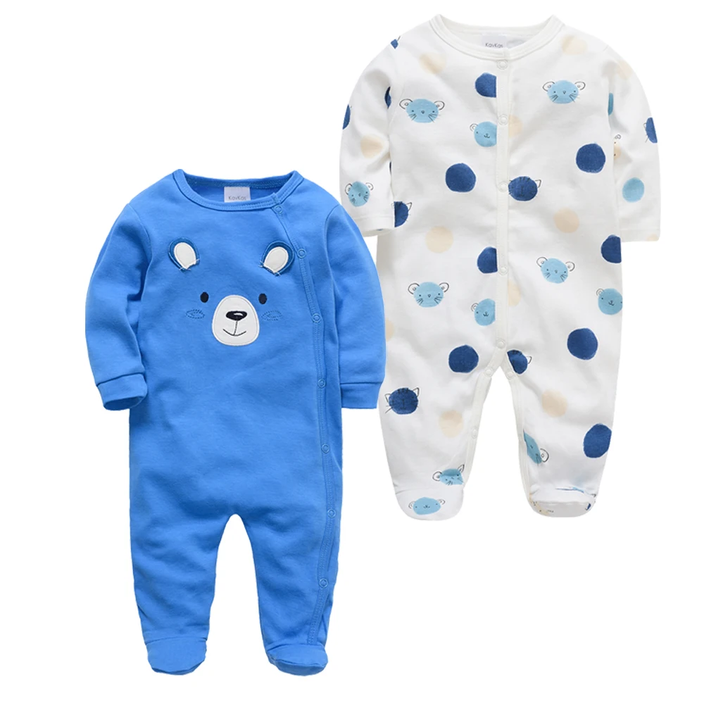 

Infant Baby Boy Rompers 2 pcs/set 100% Cotton Autumn Long Sleeve Clothes Newborn Body bebe Jumpsuit Toddlers Outwear