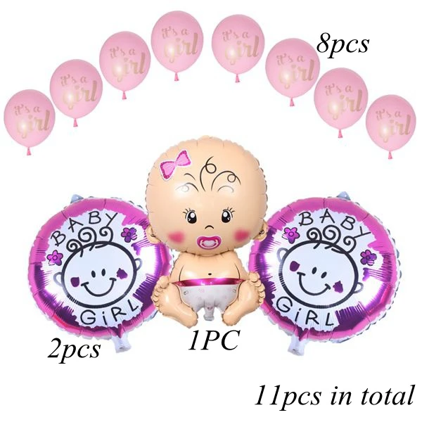 Baby Girl 10 ярдов это мальчик/девочка атласная упаковочная лента для DIY ремесла подарочная упаковка пояс бант и Швейные аксессуары Принадлежности для детского душа - Цвет: Baby Girl