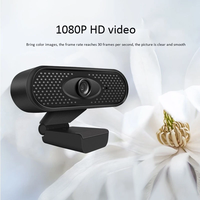 

1080P HD Camera with Microphone Free Drive Notebook Camera for Online Class Teaching