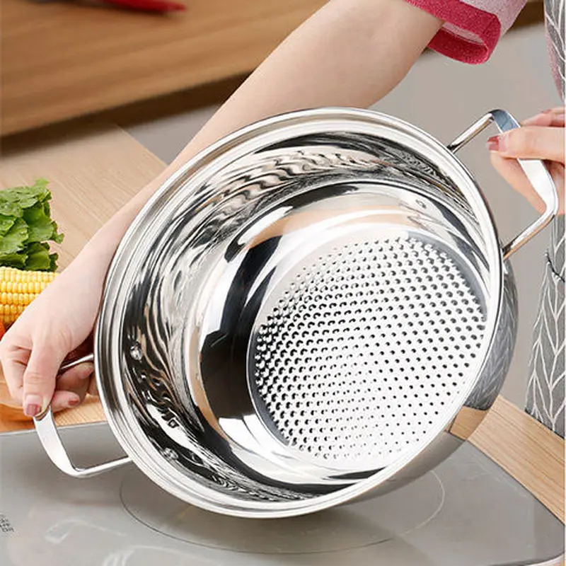 Горячий горшок кастрюля из нержавеющей стали утолщенная глубокая суповая