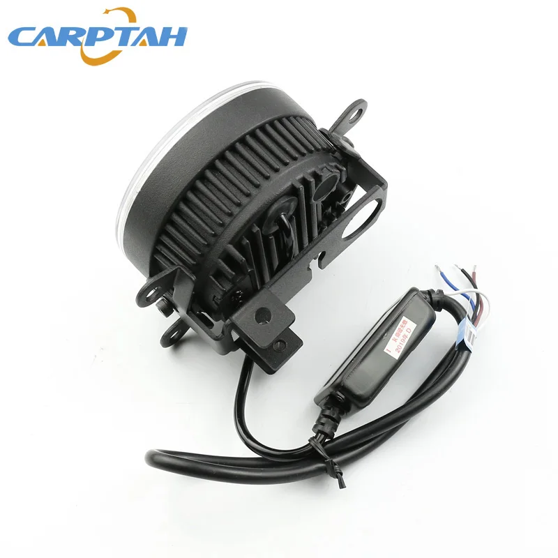 CARPTAH противотуманная фара светодиодный автомобильный светильник дневного DRL 3 в 1