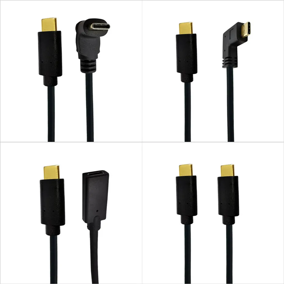 

USB C Extension Cable Type C Extender Cord USB-C for MacBook Pro Nintend Switch USB 3.1 USB Extension Cable 0.6m 1m 1.8m 10Gb/s