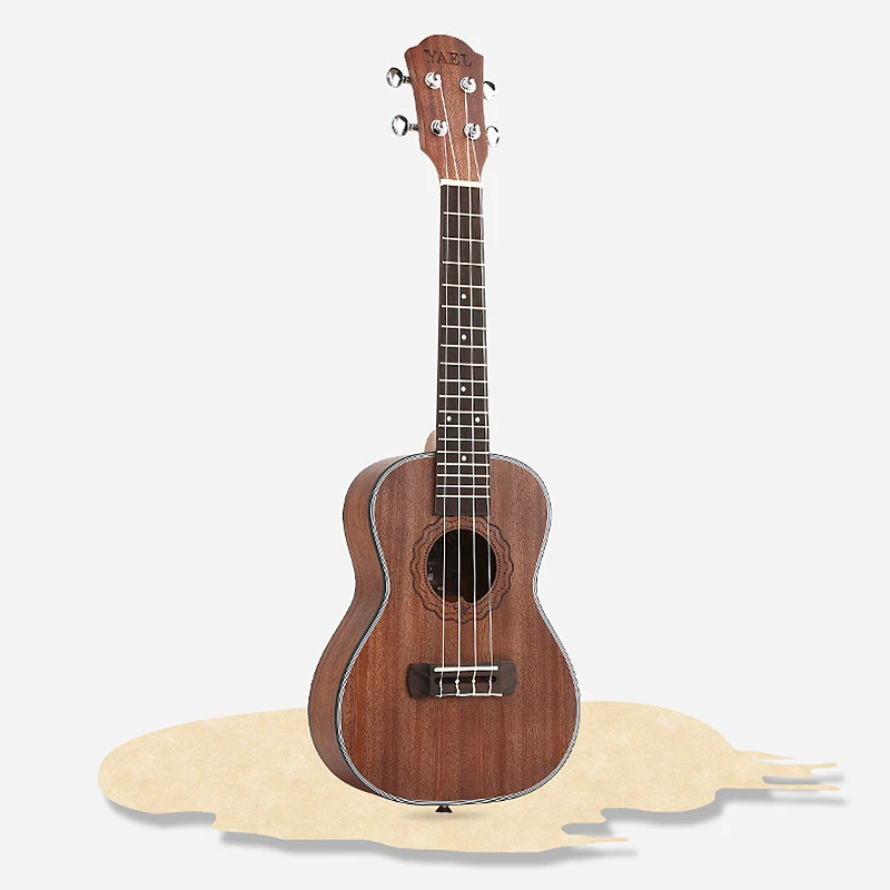 Yael 23 Inch Concert Ukulele 4 String Hawaiian Mini Guitar Uku Coffee Acoustic Mahogany Rosewood | Спорт и развлечения