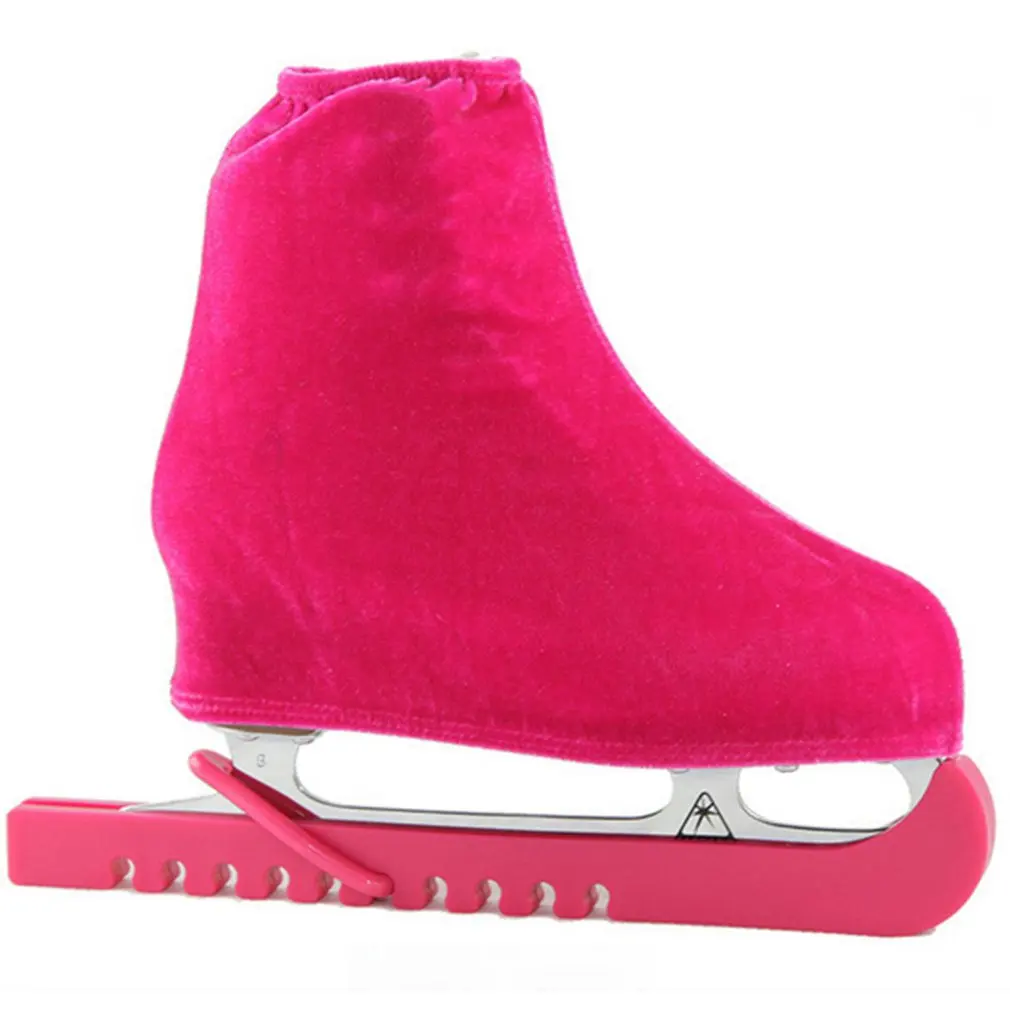 

Velvet Skating Shoes Cover Solid Color Roller Skate Shoes Accessories