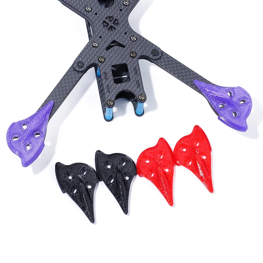 4pcsset iflight 3d printed tpu motor mount protector padguards for iflight xlxl lowsl5dc5 fpv racing drone frame kits free global shipping