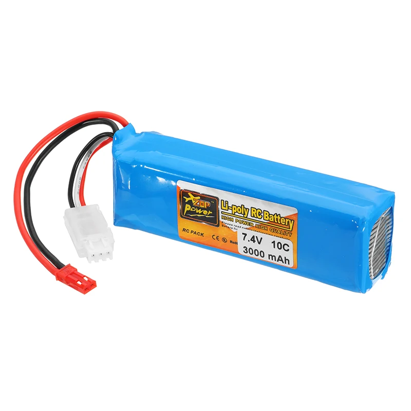 ZOP Power 7 4 В 2S 3000 мАч 10C Lipo аккумуляторная батарея для Frsky Taranis X9D Plus передатчик