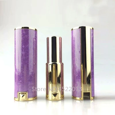 12 1 мм круглая пустая фиолетовая Помада упаковочная трубка пластиковая