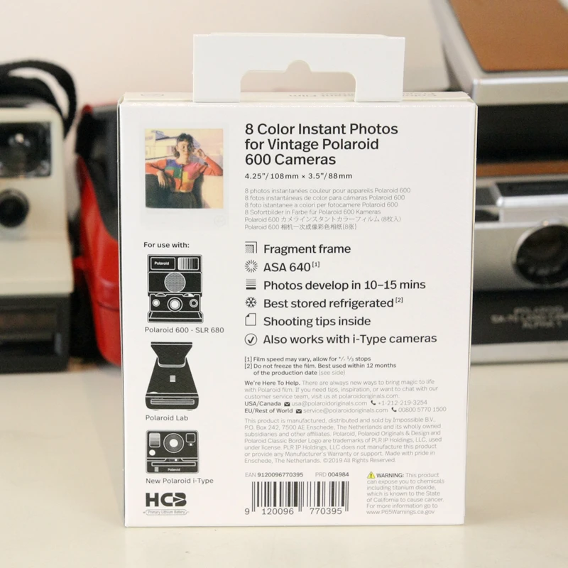 Polaroid фрагмент специальное издание 600 цветная мгновенная пленка для 660 One Step2