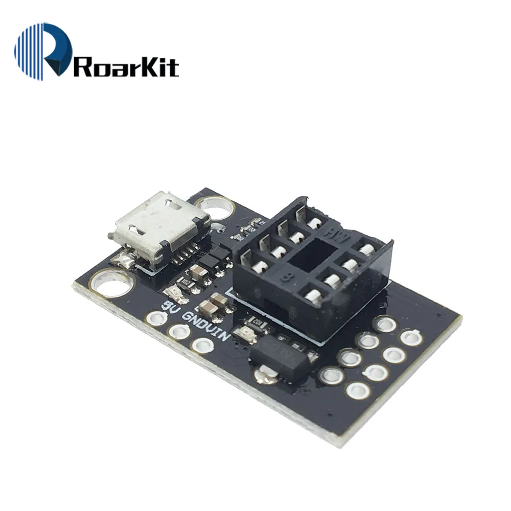 Подключаемая макетная плата для ATtiny13A/ATtiny25/ATtiny45/ATtiny85 редактор программирования