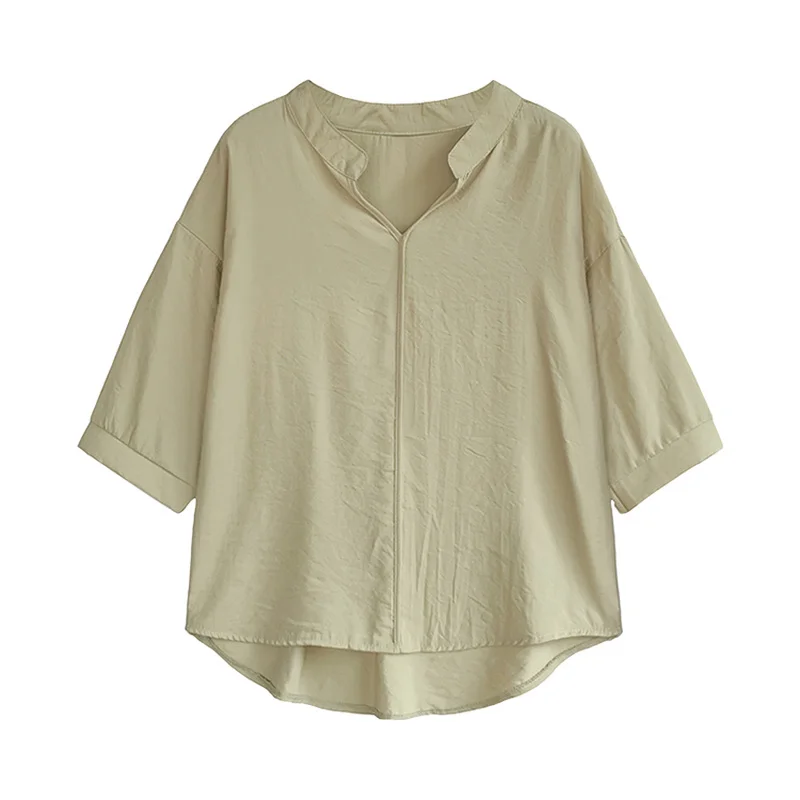 

GOOHOJIO 2020 New Autumn Casual Elegant Office Shirts Fashionable Women Blouses Long Sleeve Turn-down Collar Blouse Women Shirt