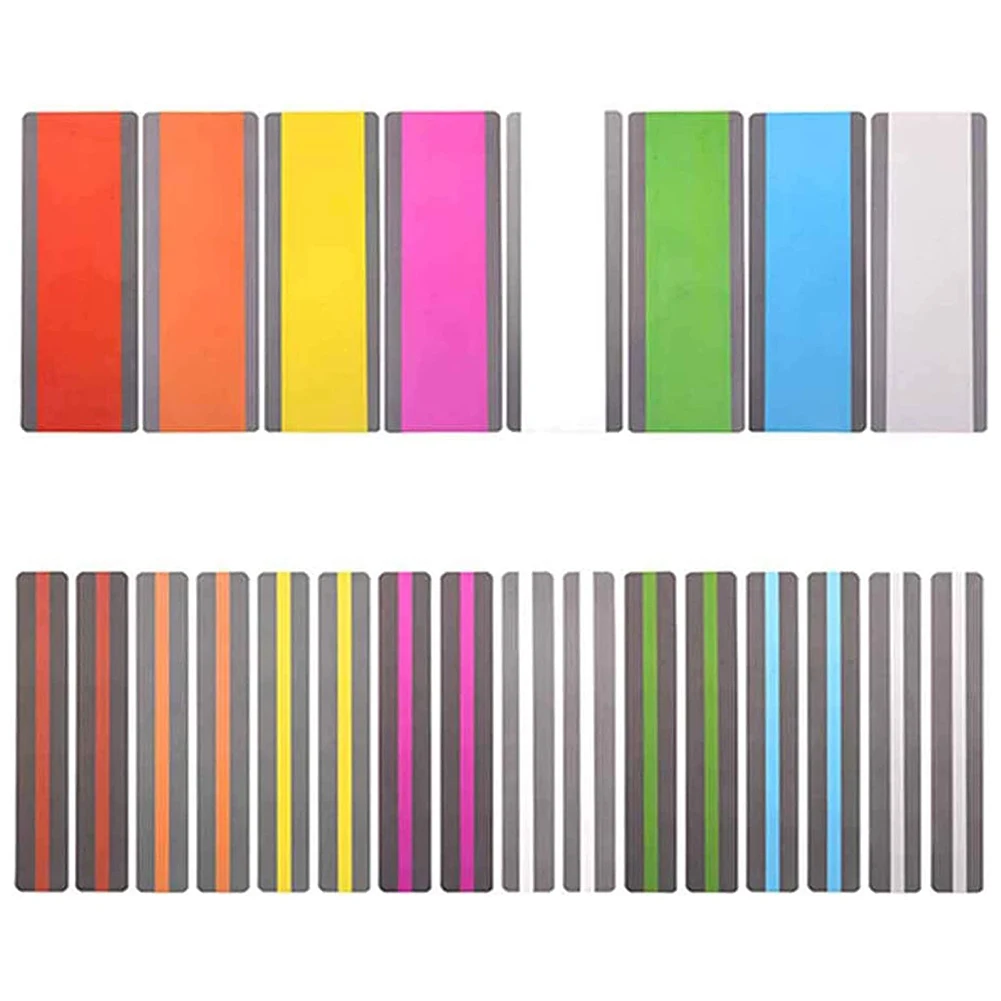 24 шт. многоцветные прозрачные закладки указатели этикетки маркеры Офисные