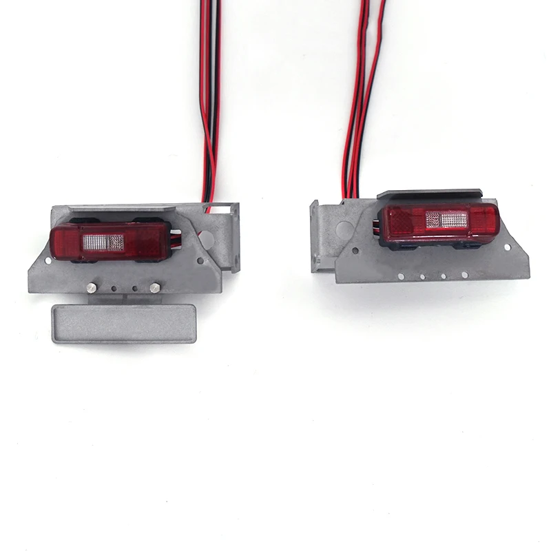 

Plastic Taillight LED RC Part For 1/14 LESU VOLVO TAMIYA Flatbed Tractor Radio Control Truck Model Boys Toys TH19609-SMT5