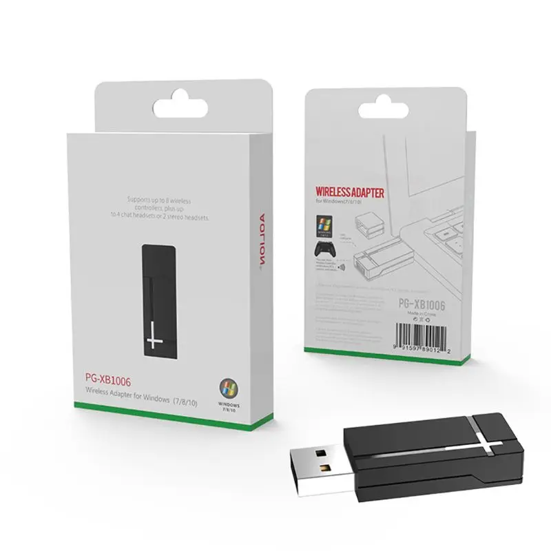 2.4G PC Wireless Adapter USB Receiver For Xbox One Wireless Controller Adapter for Windows 7/8/10 Laptops PC