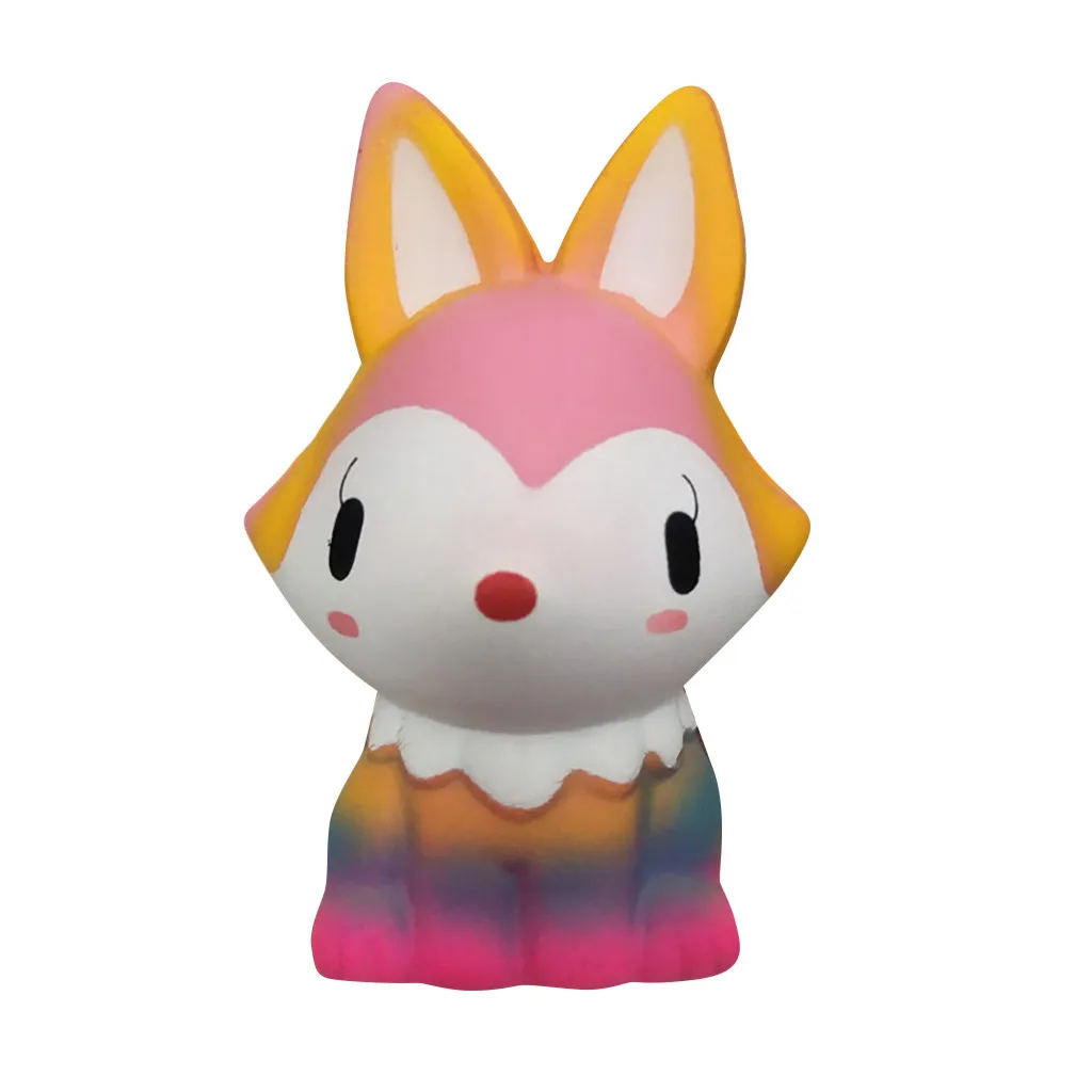

Exquisite Fun Fox Charm Super Slow Rising Squeeze Pressure Stress Reliever Toy Animal Toys Stress Relief kawaii Toys juguetes