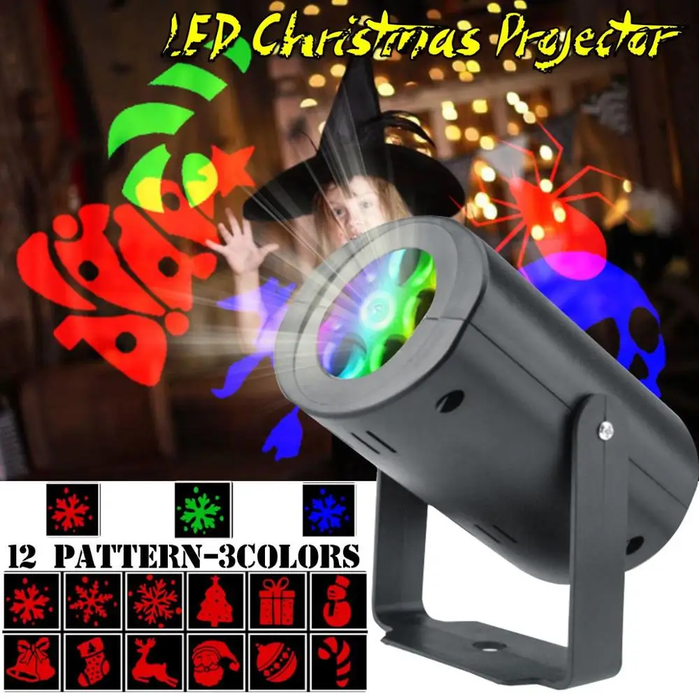 Ночной светильник прожектор Точечный водонепроницаемый точечный s 12 узор