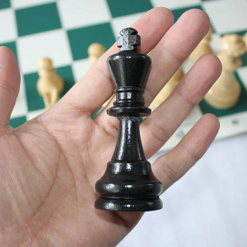 

Высококачественная шахматная игра King высотой 97 мм, 77 мм, 64 мм, средневековый набор шахматных фигур aje1426 без шахматной доски, 32 шахматных фигу...