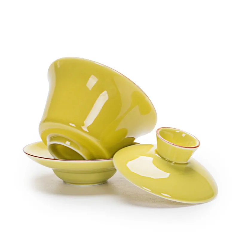 Креативный керамический чайный набор из селадона Tureen Kung Fu Офисная чайная чашка